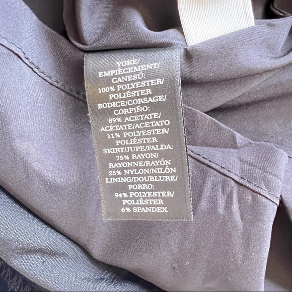 Ann Taylor Sleeveless Cocktail Dress in Black Color Size 2 - Picture 11 of 11